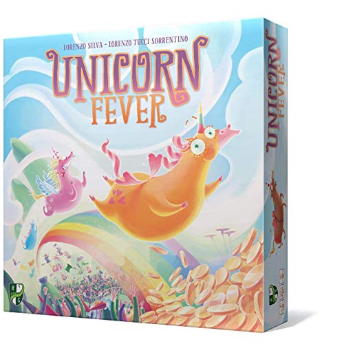 Sinoeem Horrible Games – Juego de Mesa Unicorn Fever (HGUFE01ES) von Horrible Games