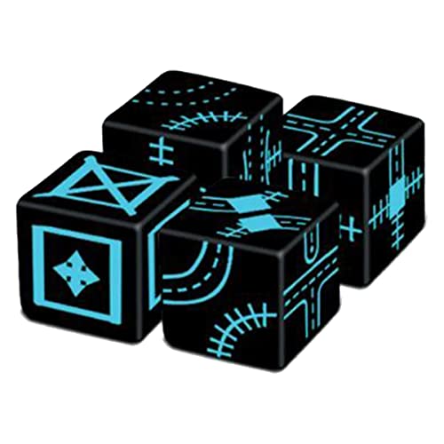 Horrible Guild - Engineer Expansion Pack (Erweiterung) für Die Tintenstraßen (ENG) - Schwarz, Kunststoff, 16mm, Hexaeder von Horrible Guild