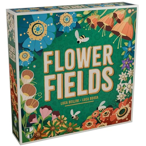 Horrible Guild | Flower Fields | Tile Placement Board Game, Create A Beautiful Garden, Competitive Strategy Game Over 3 Seasons, Ages 8+, 1-4 Players | English Horrible Guild | Flower Fields | Tile Placement Board Game, Create A Beautiful Garden, Competitive Strategy Game Over 3 Seasons, Ages 8+, 1-4 Players | English von Horrible Guild