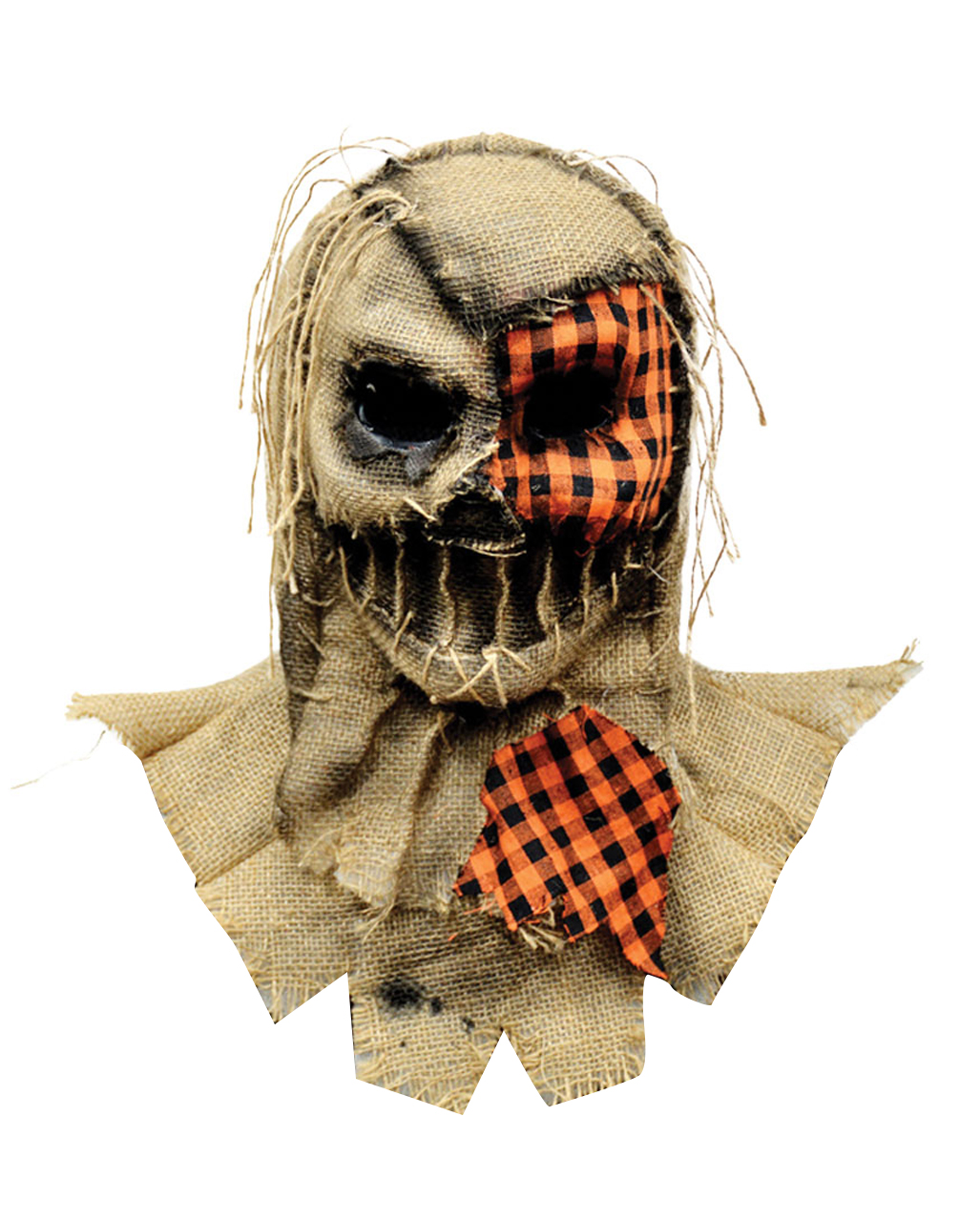 Antik Patchwork Vogelscheuche Maske für  kaufen! von Horror-Shop.com