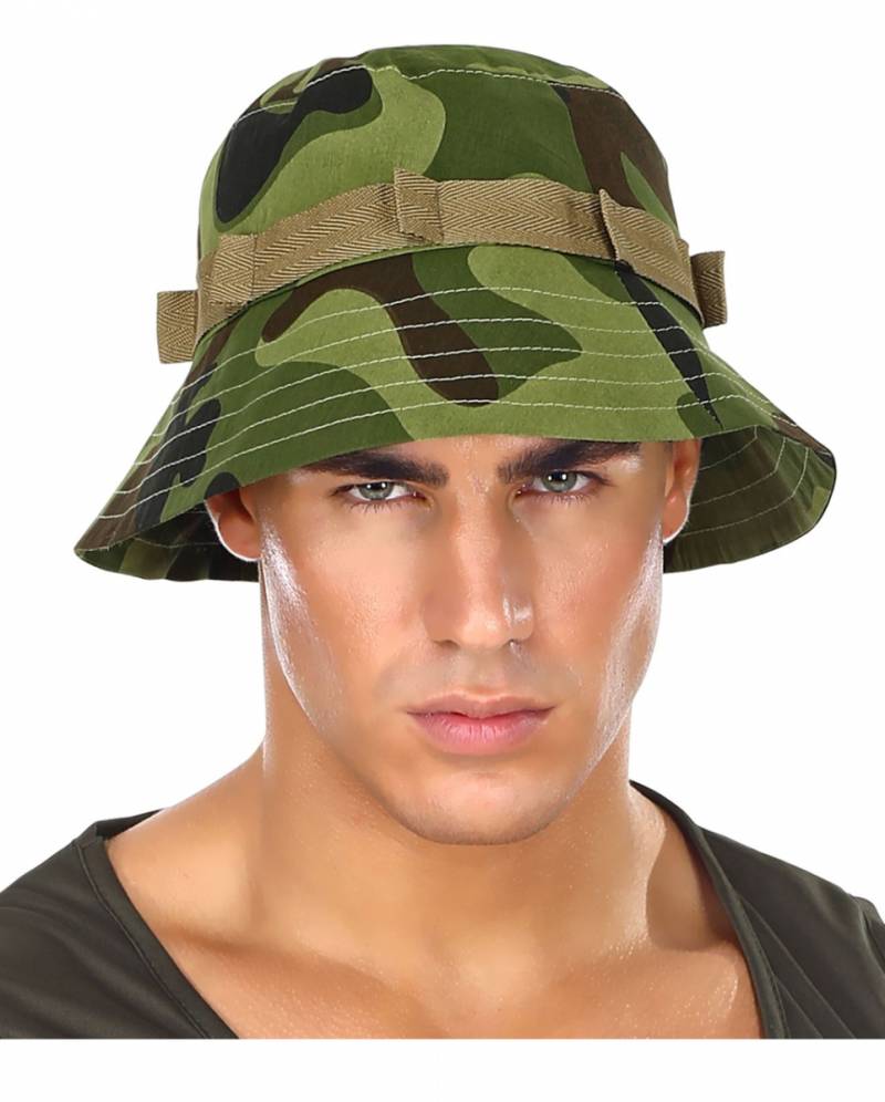 Army Bucket Hat  Camouflage Fischerhut von Horror-Shop.com