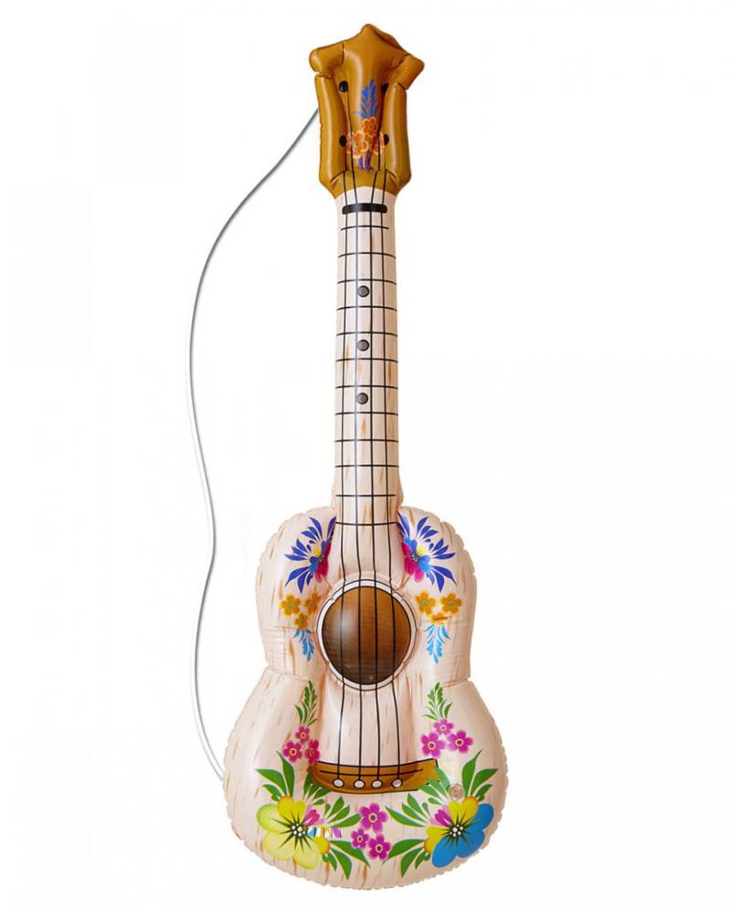 Aufblasbare Gitarre Hawaii  Kostümzubehör kaufen von Horror-Shop.com