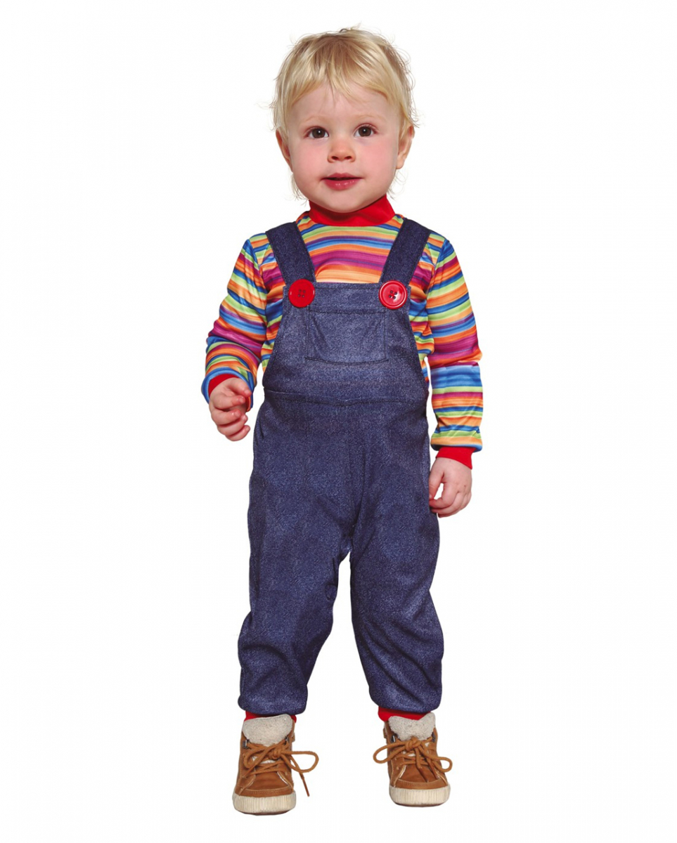 Bad Chucky Puppe Kleinkinderkostüm bestellen 12-18 von Horror-Shop.com