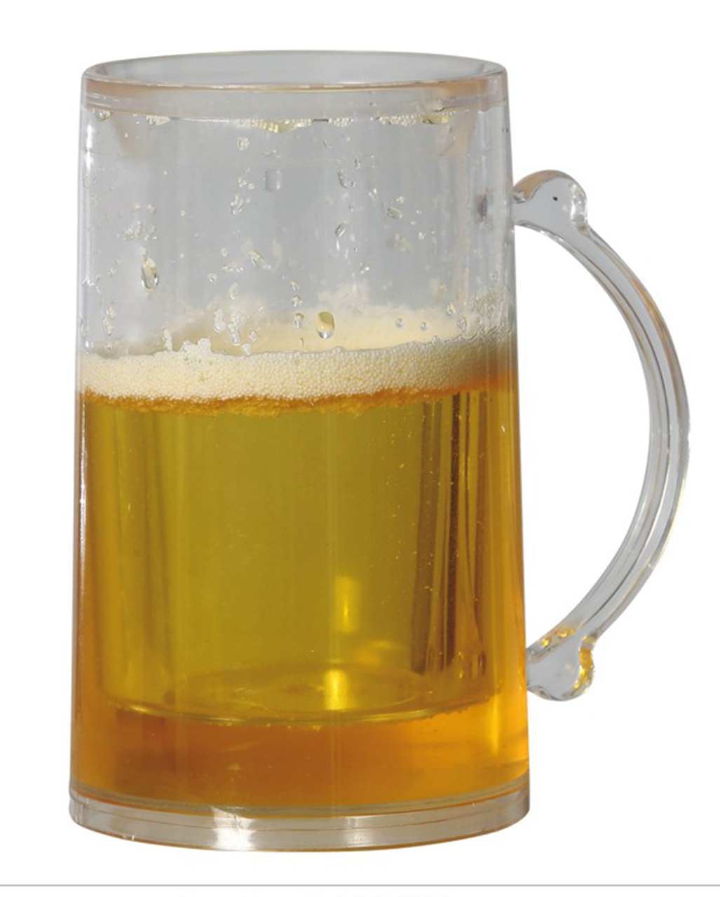 Bierkrug mit Bier als Requisite 15cm  JETZT kaufen! von Horror-Shop.com