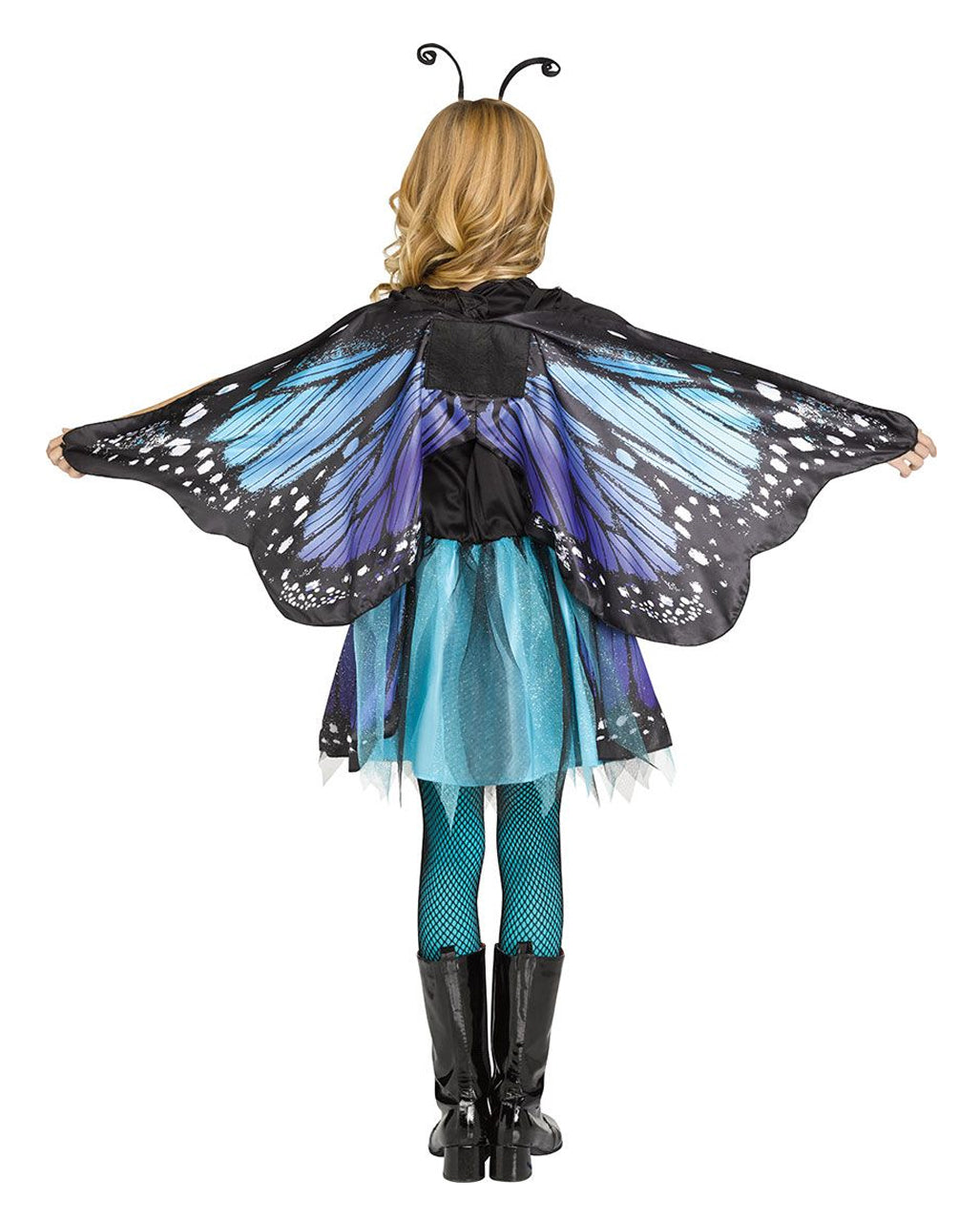 Blauer Schmetterling Kinderkostüm