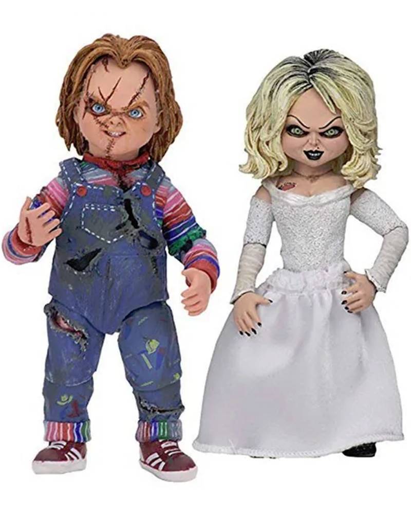 Bride of Chucky Ultimate Chucky & Tiffany 10cm  Action Figur von Horror-Shop.com