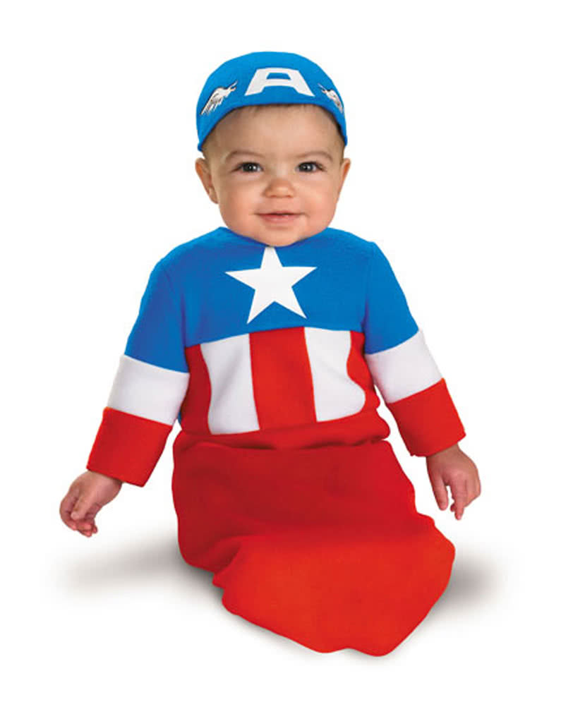 Captain America Babykostüm   Avengers Kostüm für Babys von Horror-Shop.com