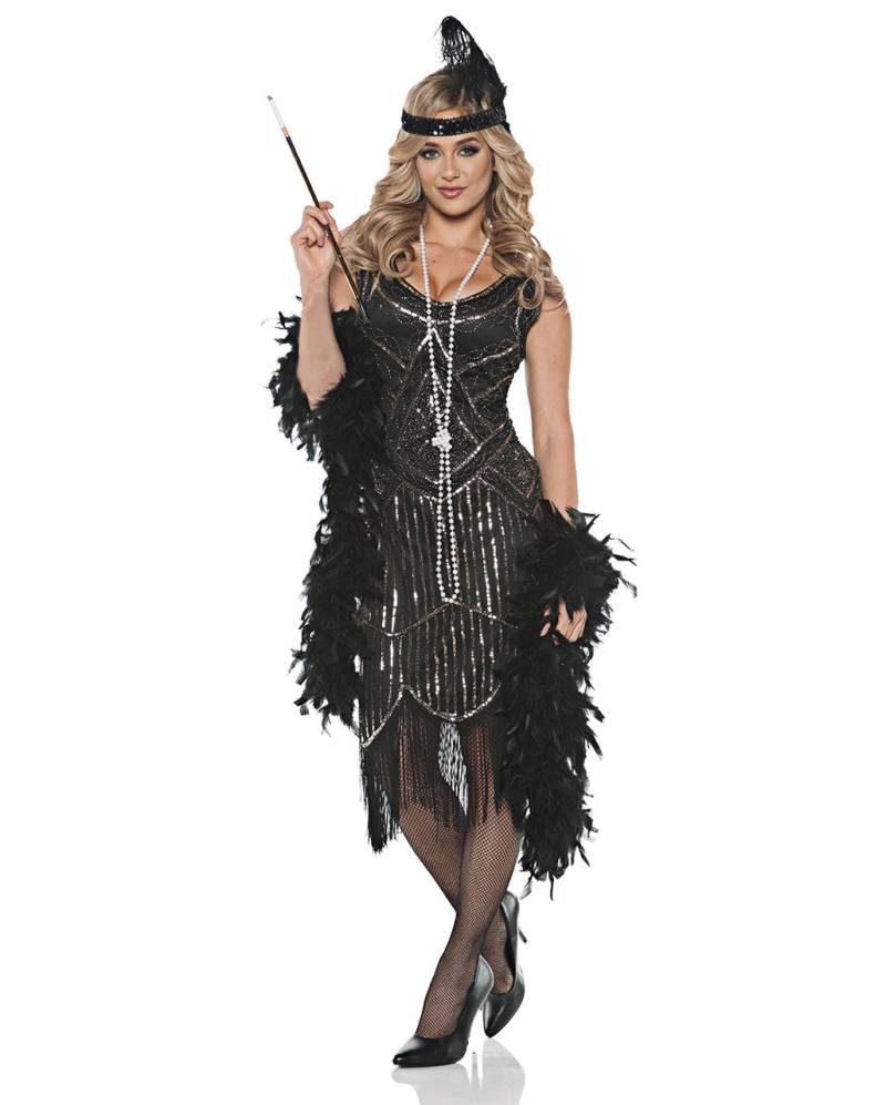 Charleston Gatsby Girl Kostüm Charleston Gatsby Girl Kostüm