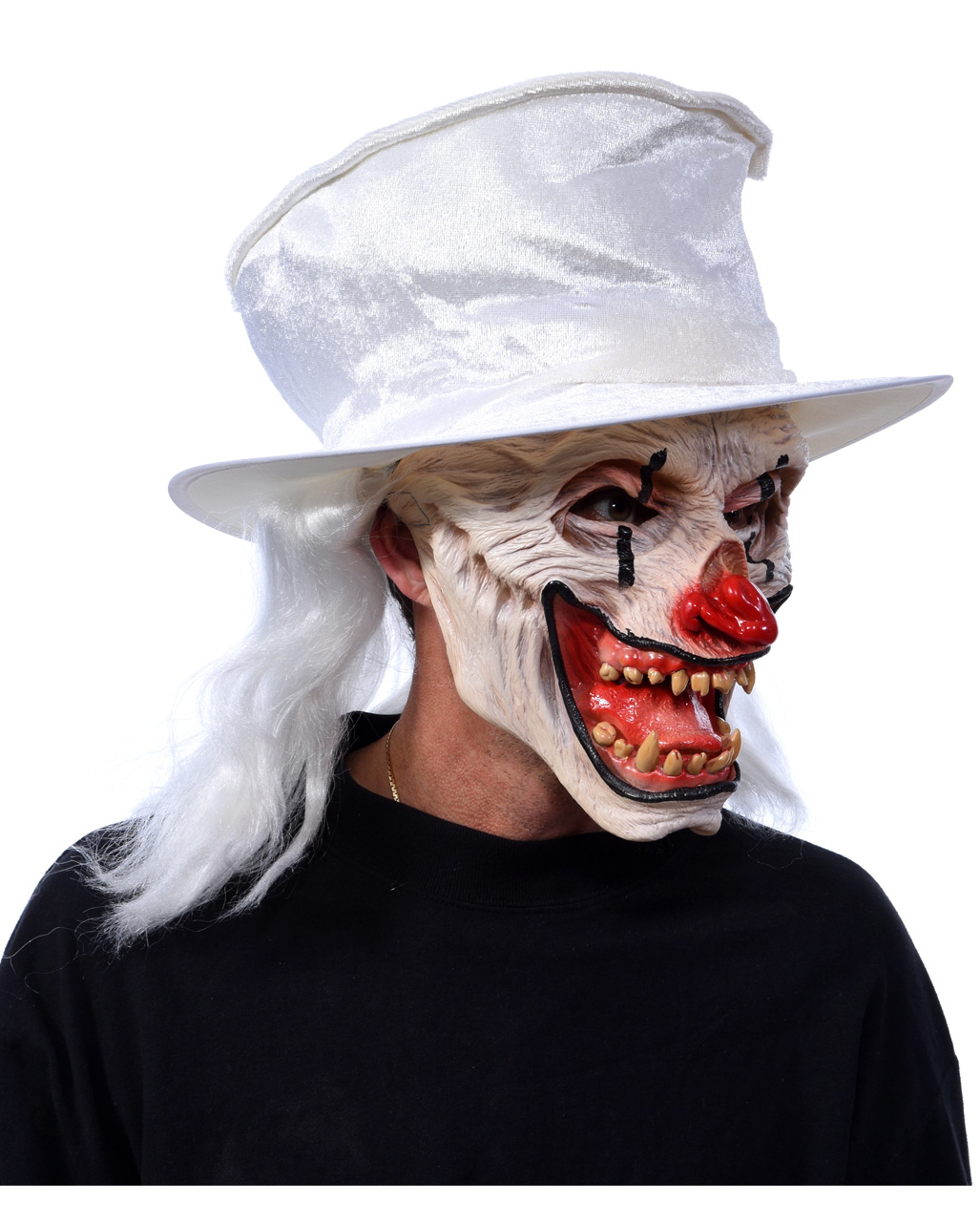 Clown Makaber Maske! ✮ Horrorclown Maske von Horror-Shop.com