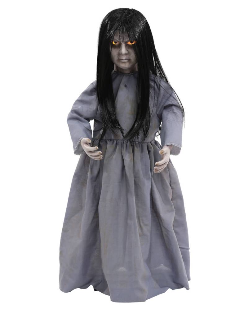 Creepy Demon Girl Puppe Halloween Deko von Horror-Shop.com