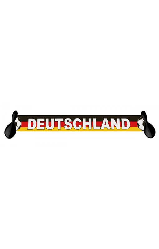 Deutschland Schal mit Samba-Rasseln   Deutscher WM Fan-Artikel von Horror-Shop.com