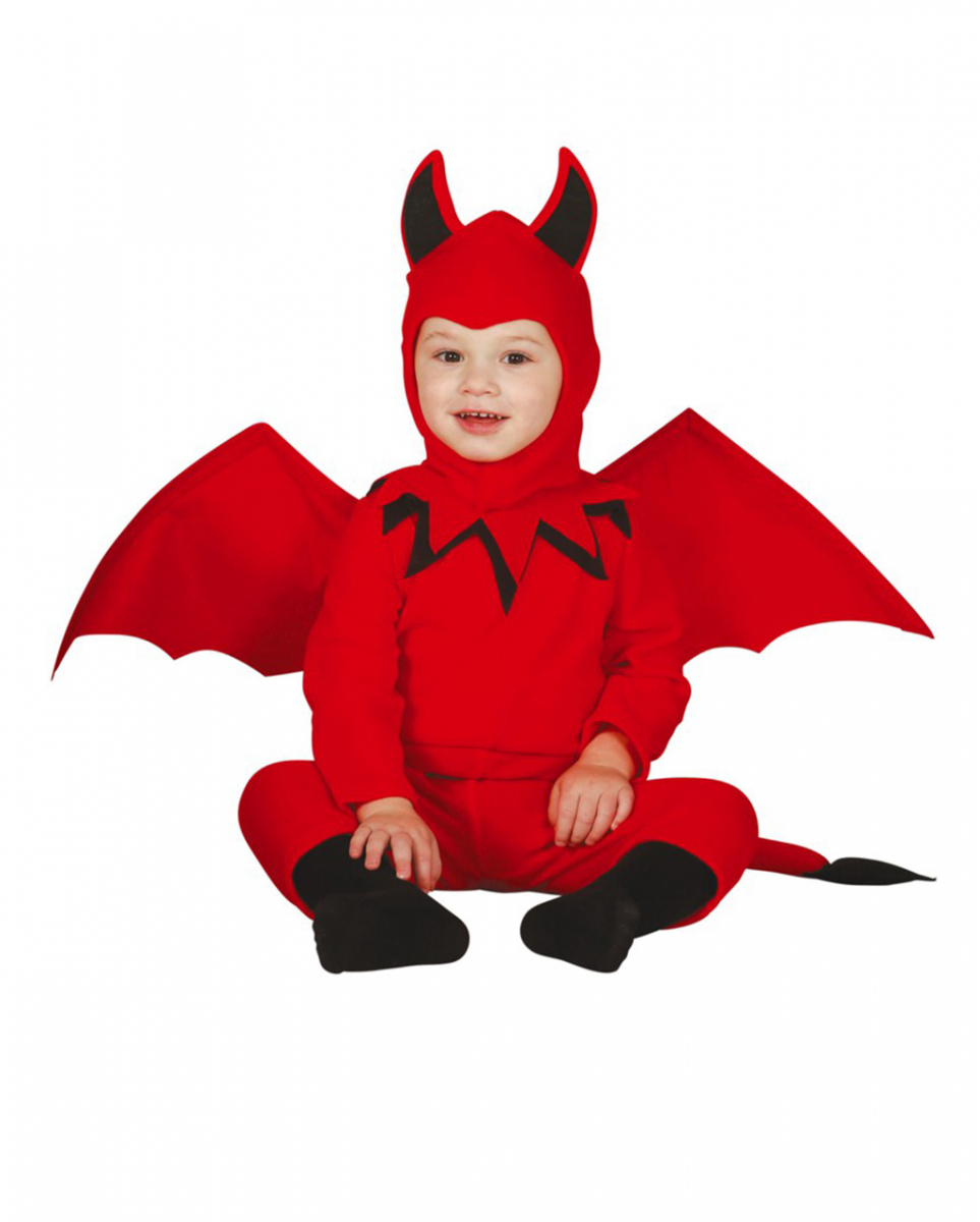 Frecher Teufel Babykostüm für Halloweeen M (18-24) von Horror-Shop.com