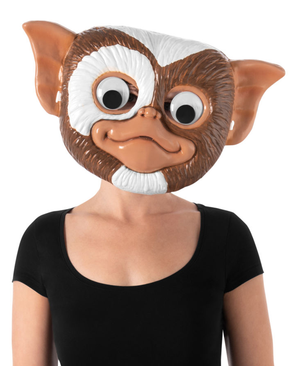 Gizmo Maske mit Wackelaugen  Monster Maske von Horror-Shop.com