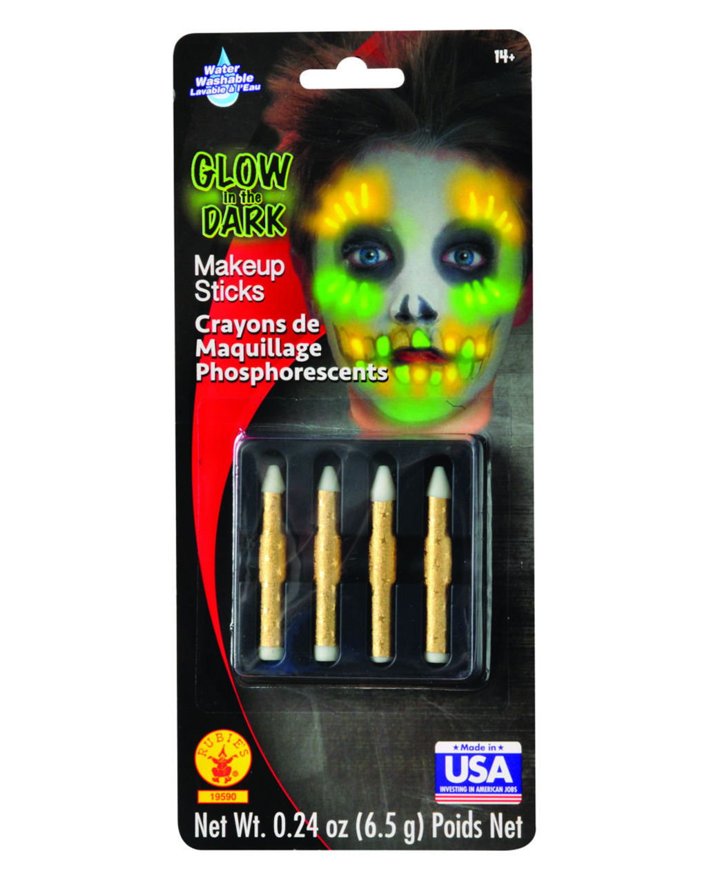 Glow in the dark Make up Stifte  Faschingsschminke kaufen von Horror-Shop.com