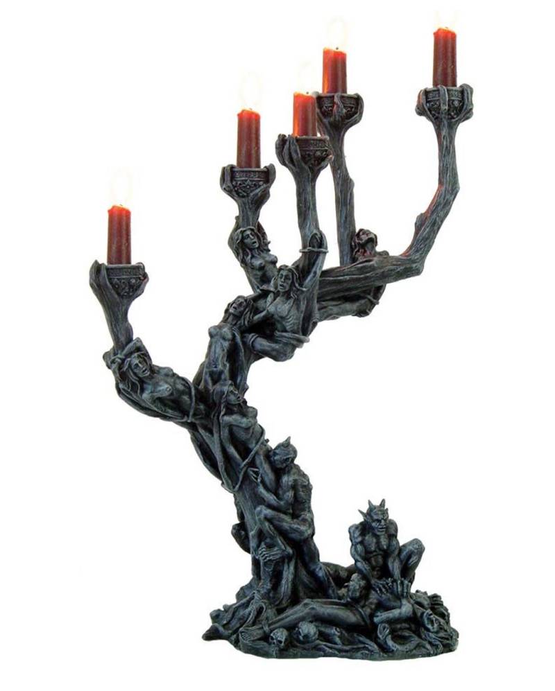 Gothic Kerzenhalter - Baum der gequälten Seelen ▶ von Horror-Shop.com