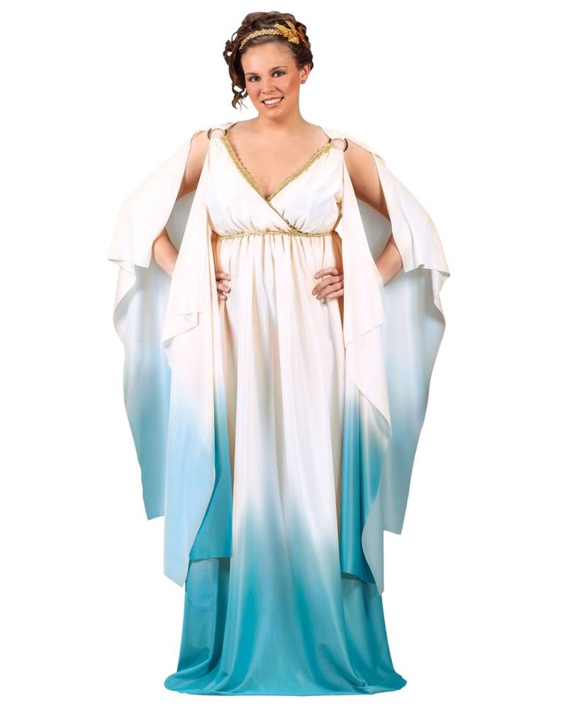 Griechische Göttin Kostüm Plus Size für Fasching von Horror-Shop.com