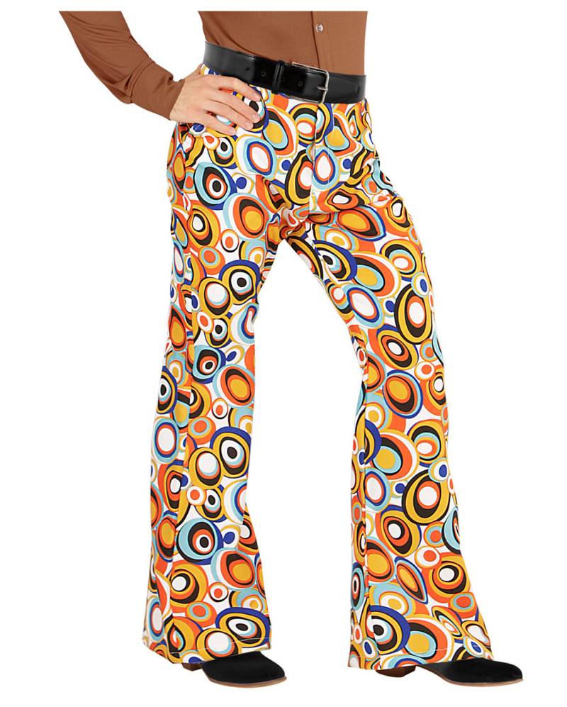 Groovy 70er Herren Schlaghose Bubbles Groovy 70er Herren Schlaghose Bubbles