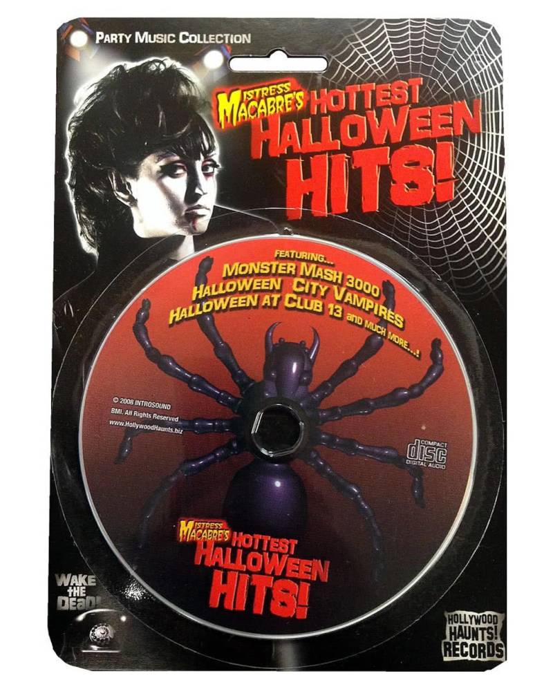 Halloween CD Mistress Macabres Hottest Halloween Hits Dance Party von Horror-Shop.com