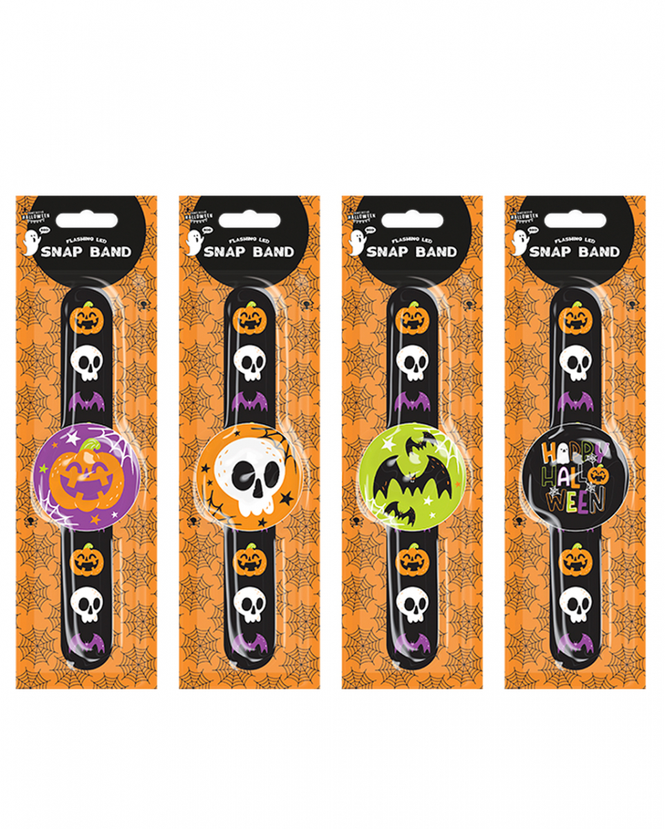 Halloween Flashing LED Snap Band als Trick or Treat von Horror-Shop.com