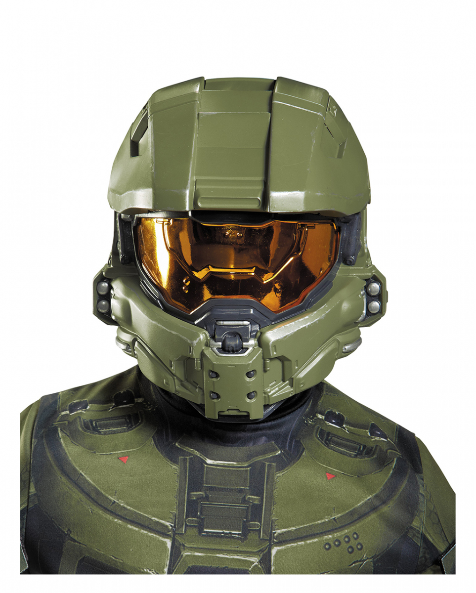 Halo Master Chief Kinder Halbmaske bestellen von Horror-Shop.com