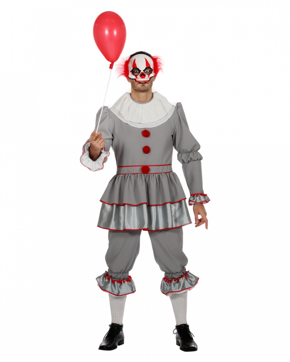 Horror Clown Herren Kostüm 50