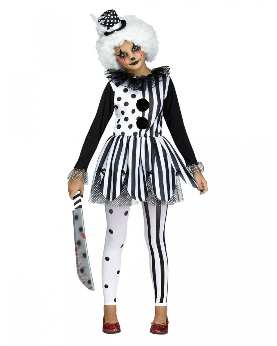 Horror Clown Kinderkostüm M