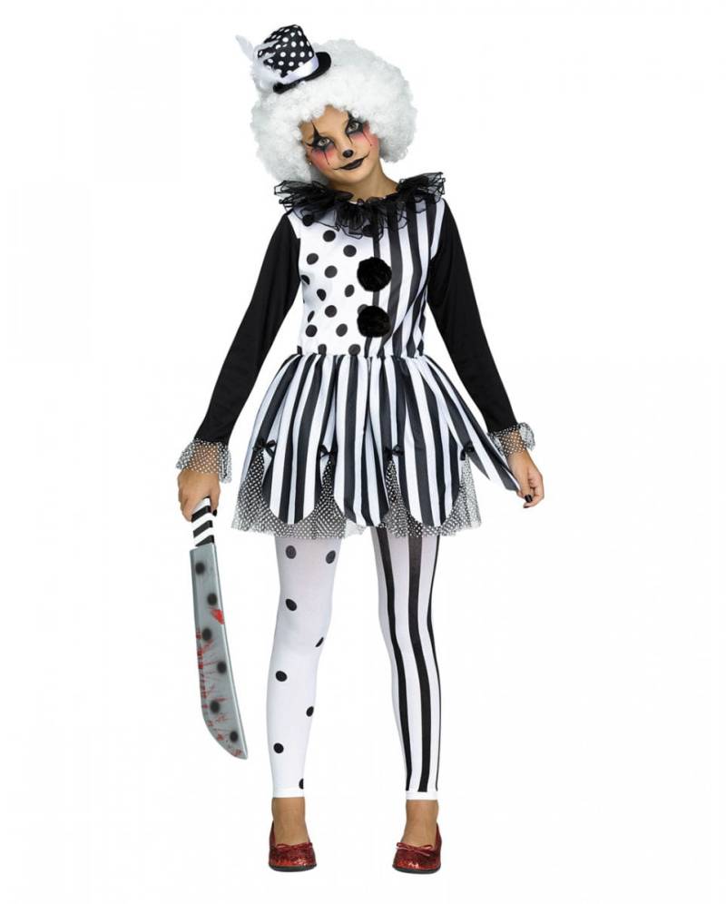 Horror Clown Kinderkostüm M