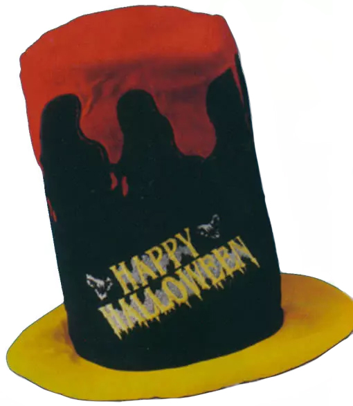 Hut Happy Halloween Halloween Hut Kostümzubehör Mottoparty von Horror-Shop.com