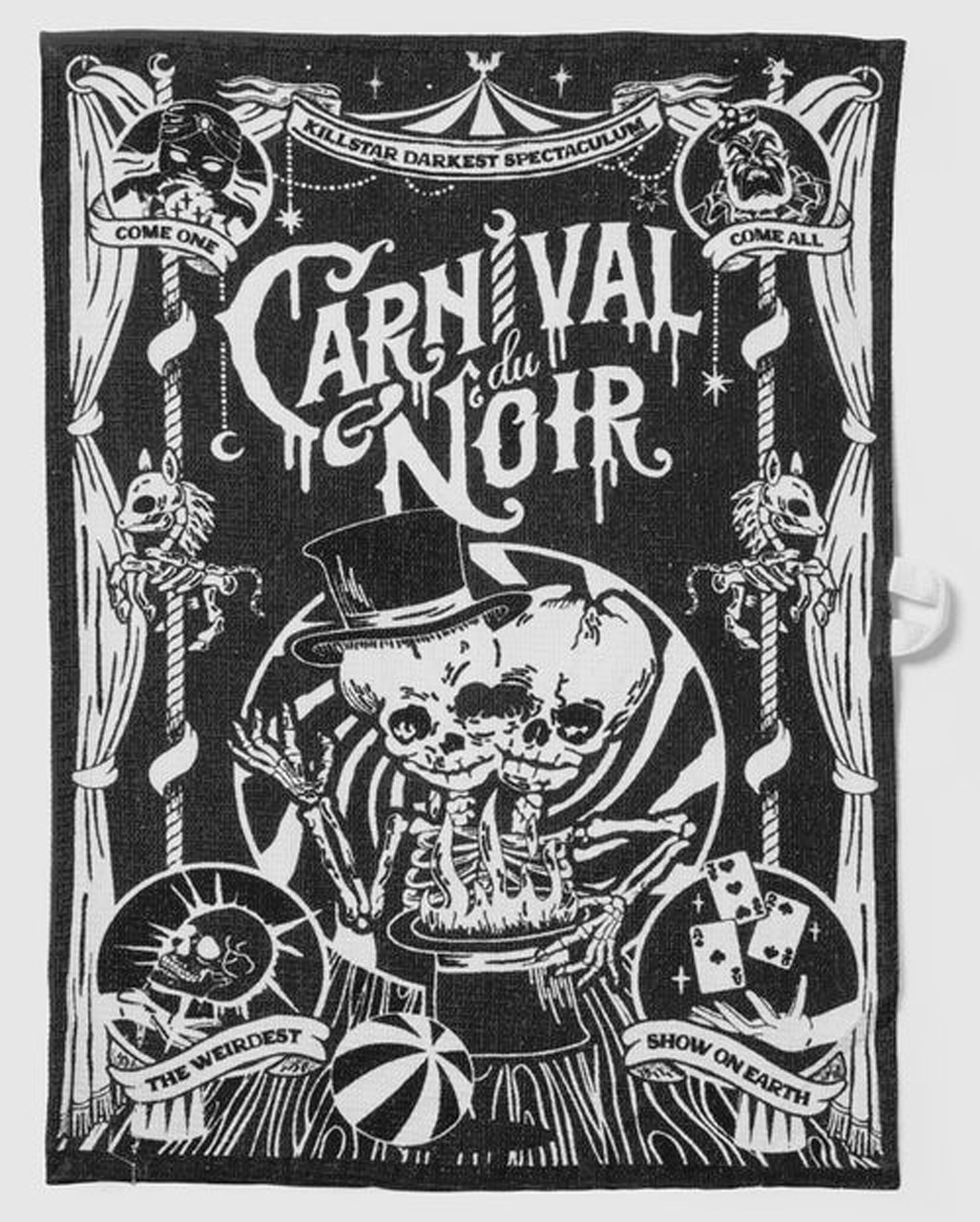 KILLSTAR Carnival Geschirrtuch  Gothic Wohndeko von Horror-Shop.com