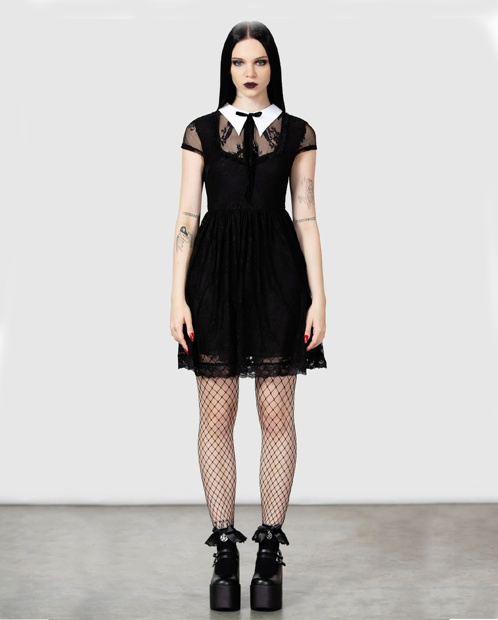 KILLSTAR Dreadful Babydoll Kleid bestellen XS von Horror-Shop.com