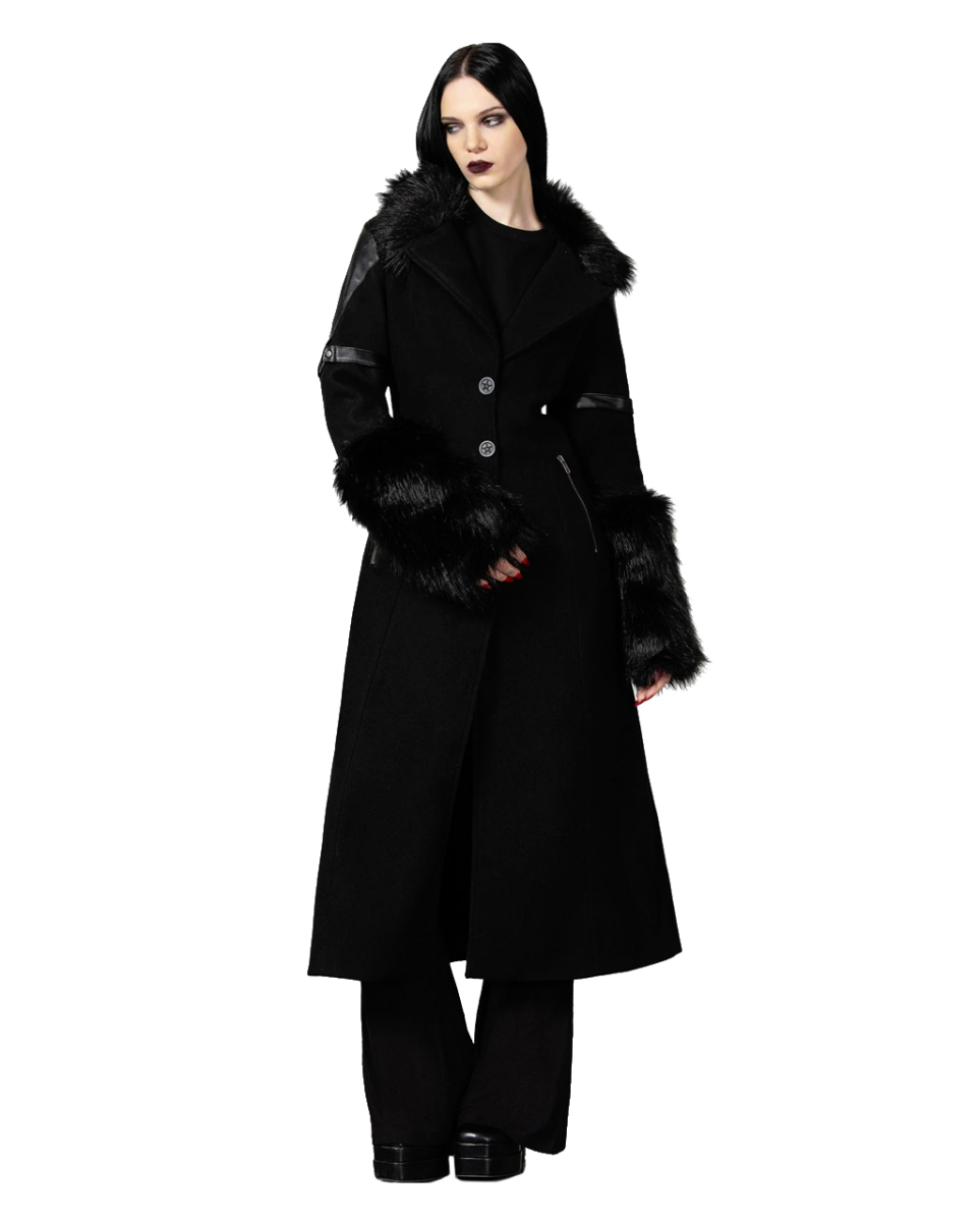 KILLSTAR Madame Mayhem Mantel  HIER online kaufen! XL von Horror-Shop.com