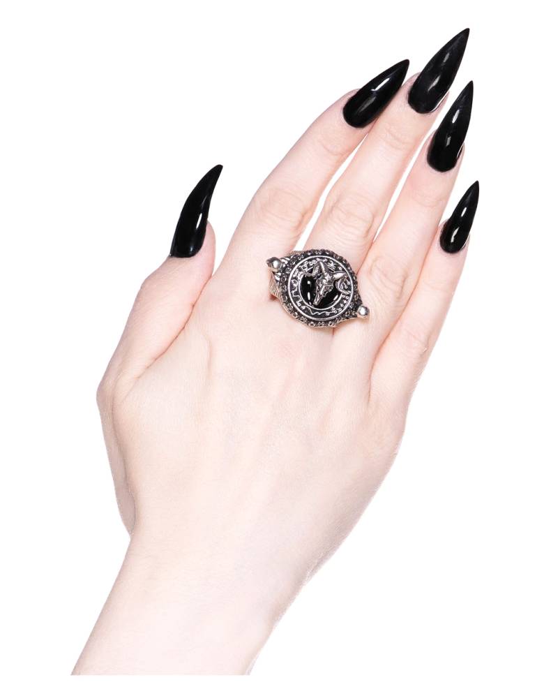 KILLSTAR Solomon's Goetla Ring als Geschenkartikel US-6 von Horror-Shop.com