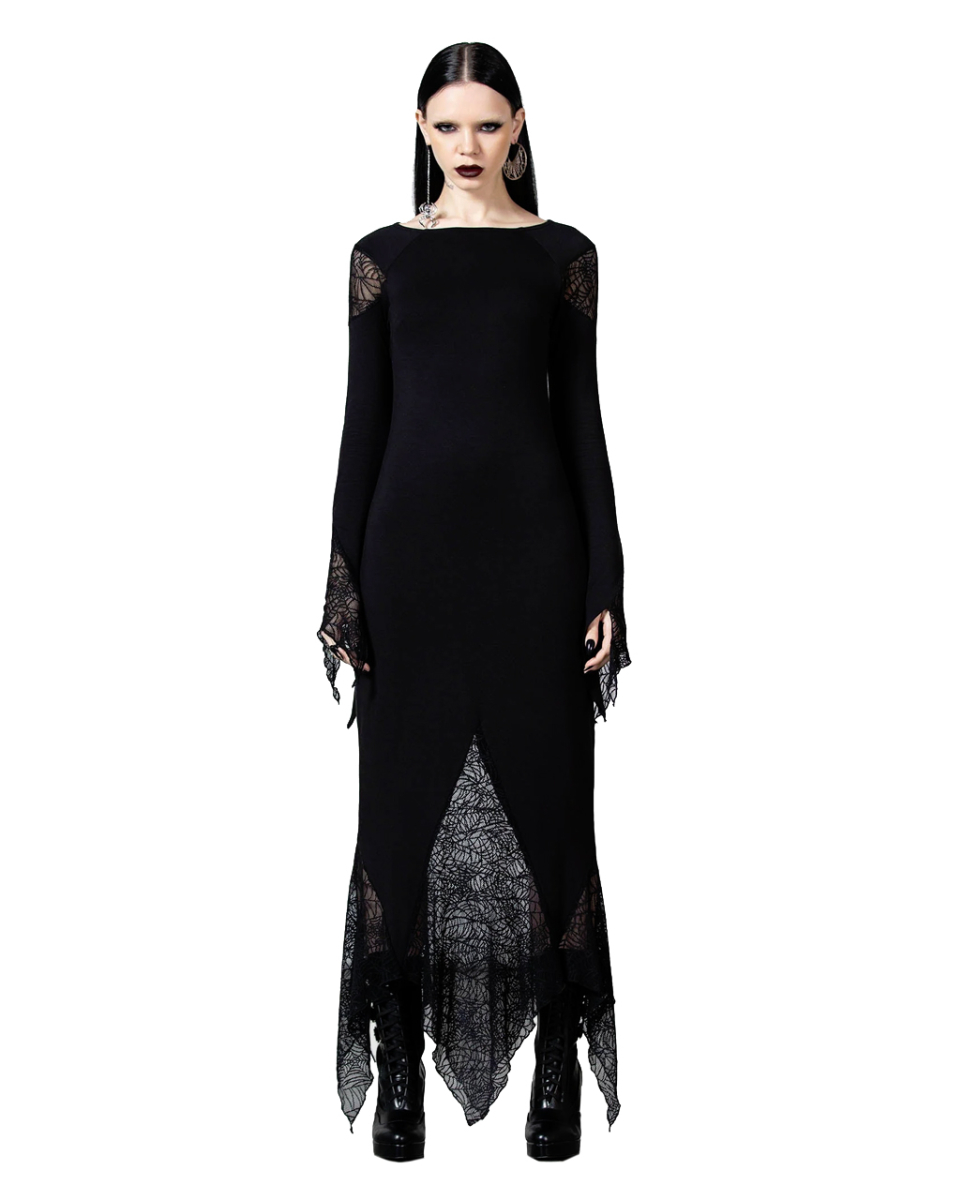 KILLSTAR Spiderella Kleid XS