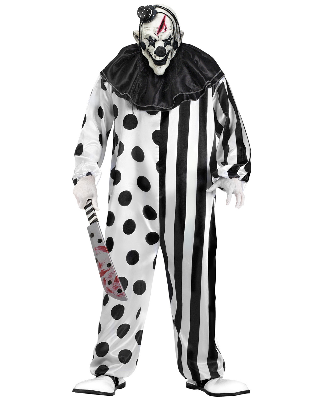 Killer Clown Kostüm - Horror Clown Kostüm mit Maske von Horror-Shop.com
