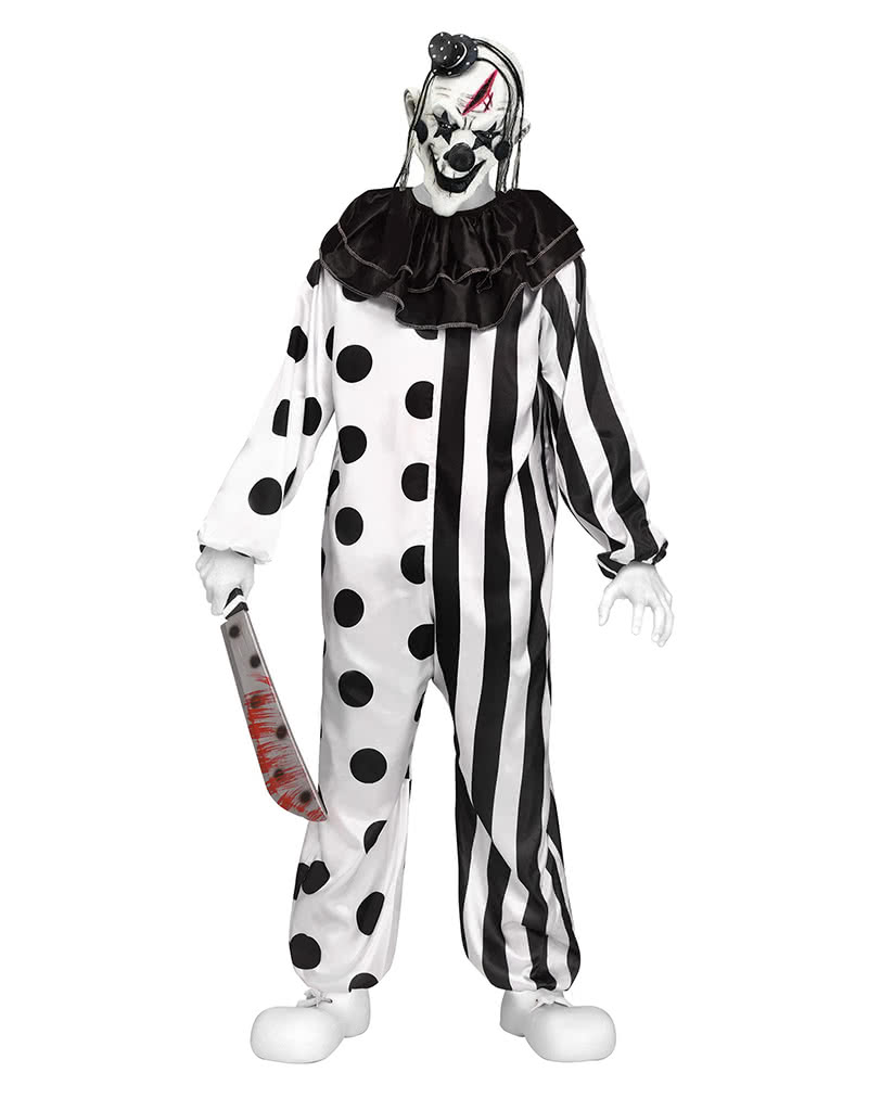 Killer Clown Teenager Kostüm als Halloween Verkleidung L von Horror-Shop.com