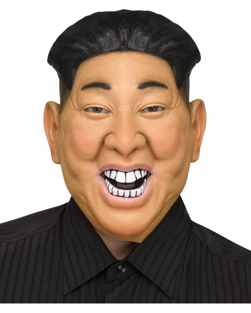 Kim Jong-Un Maske Politiker Maske für Halloween von Horror-Shop.com