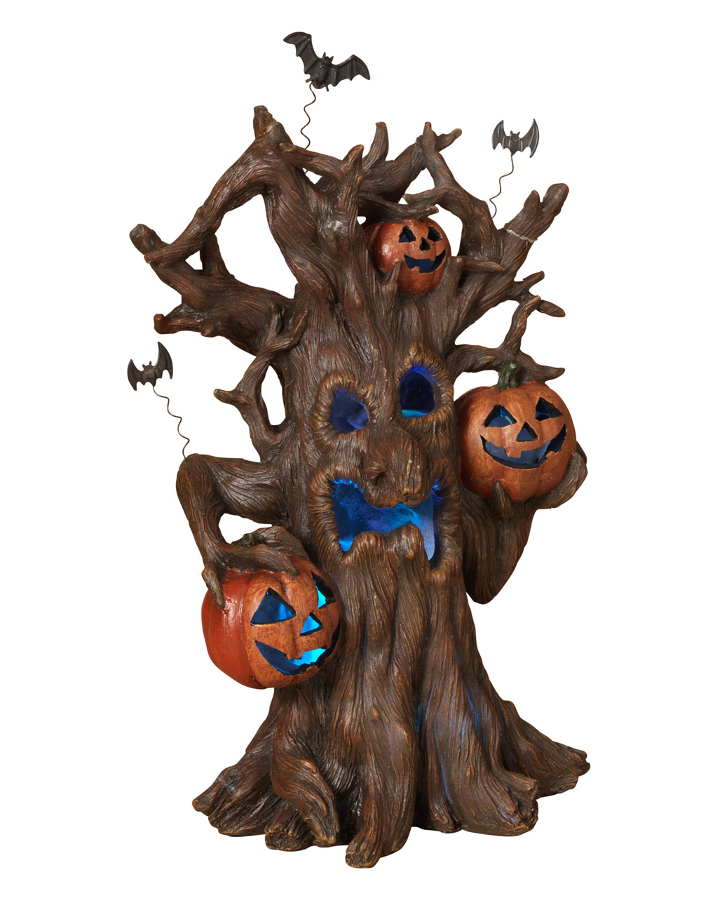 Kürbis Geisterbaum mit LED 45cm  Halloween Deko von Horror-Shop.com