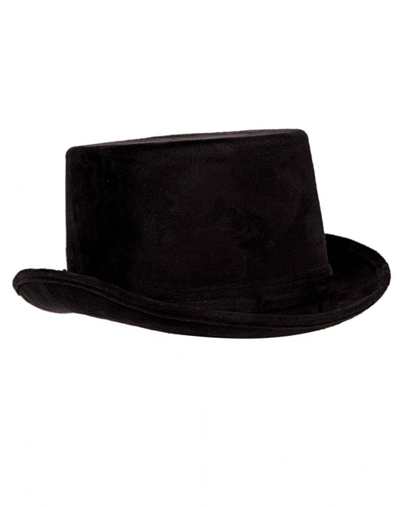 Kunstleder Zylinder Schwarz