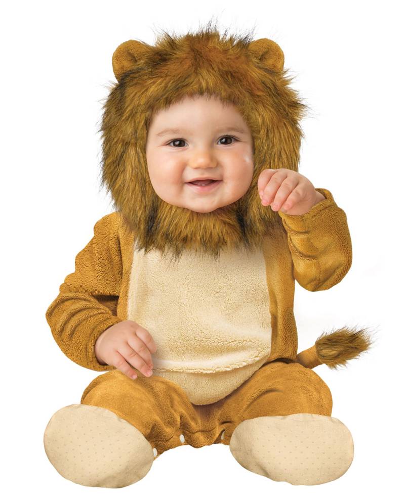 Kuschliger Löwe Babykostüm  Kinderkostüme kaufen L von Horror-Shop.com