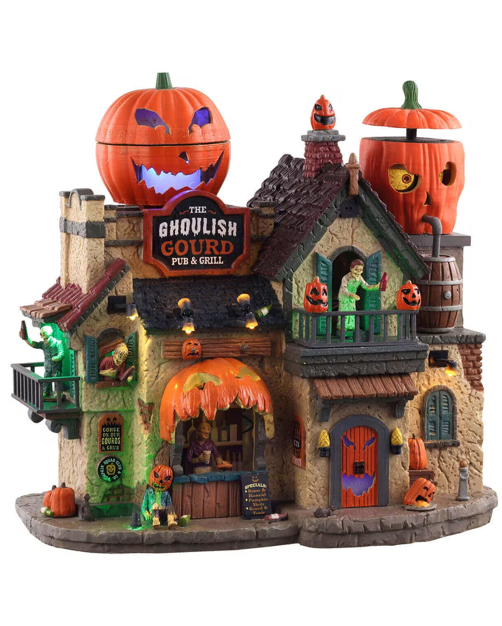 Lemax Spooky Town - The Ghoulish Gourd Pub & Grill ✰ von Horror-Shop.com
