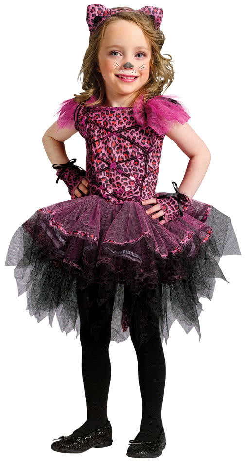 Leoparden Ballerina Kleinkinder Kostüm   Tierkostüme für Kinder S von Horror-Shop.com