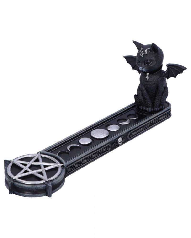 Malpuss Räucherstäbchenhalter 24cm  Gothic Deko von Horror-Shop.com