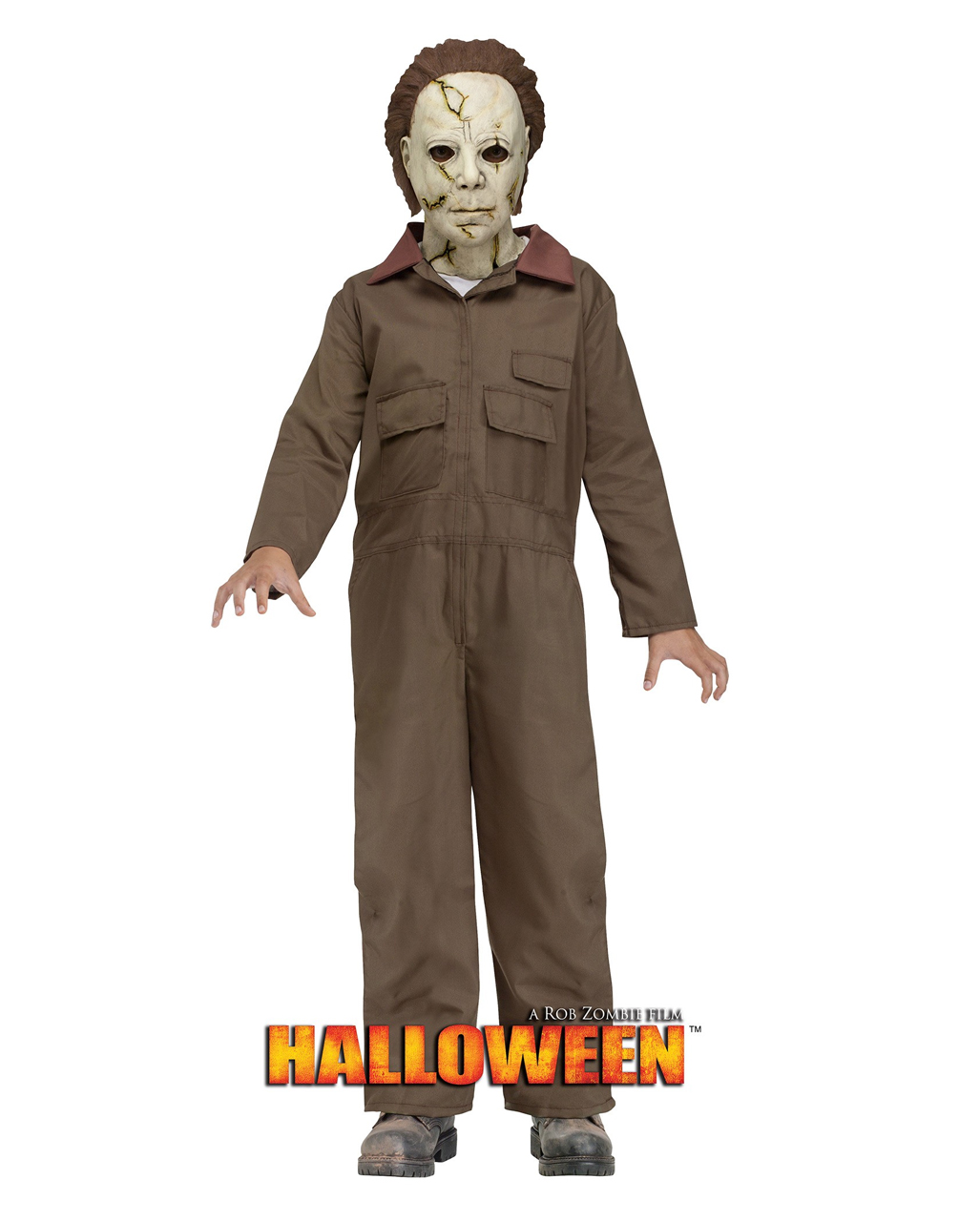 Michael Myers Kostüm mit Maske für Kinder nur HIER 12-14 Jahre von Horror-Shop.com