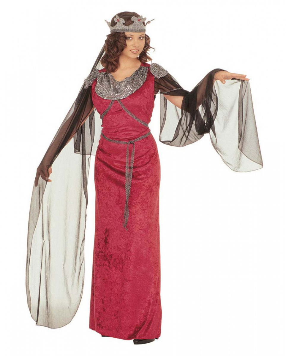 Mittelalter Kostüm Guinevere für Halloween One Size von Horror-Shop.com