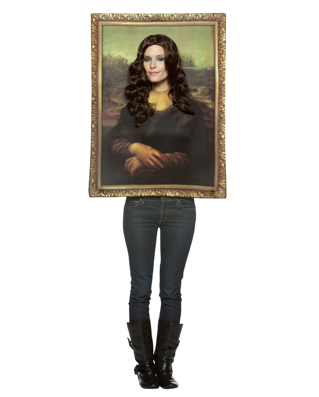 Mona Lisa Portrait Kostüm jetzt online kaufen von Horror-Shop.com
