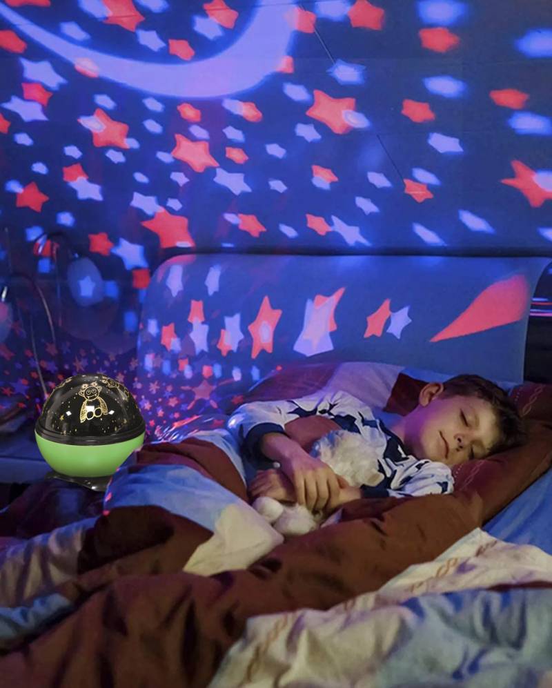 Monster Projektor Nachtlicht Multicolor LED 14cm kaufen! von Horror-Shop.com