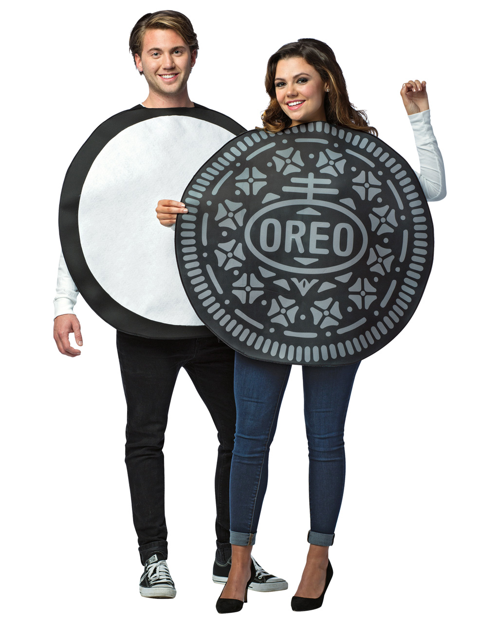 Oreo Keks Partnerkostüm für Karneval kaufen von Horror-Shop.com