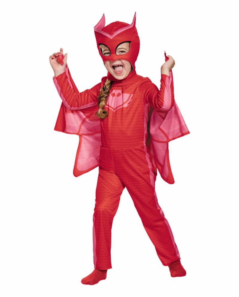 PJ Masks Owlette Classic Kostüm für Kinder 2 Jahre