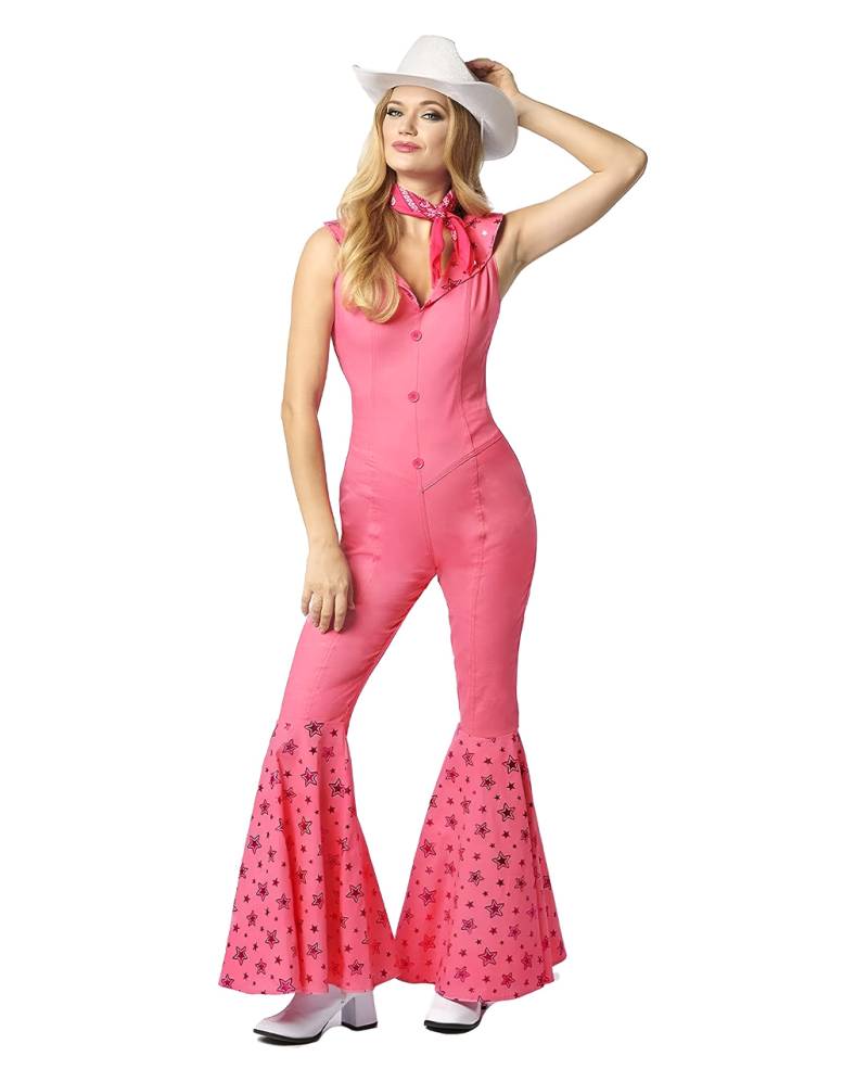 Pinkes Cowgirl Doll Kostüm für Fasching & Karneval M von Horror-Shop.com