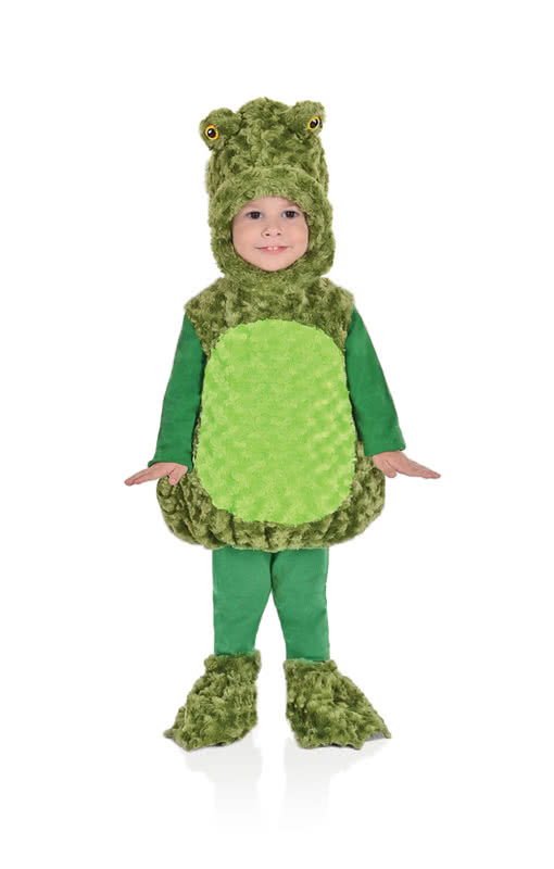 Plüschfrosch Kinder Kostüm   Das Frosch-Kostüm fürs Kind M von Horror-Shop.com
